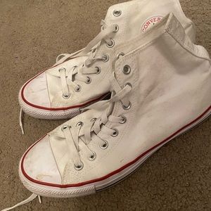 White Classic Converse